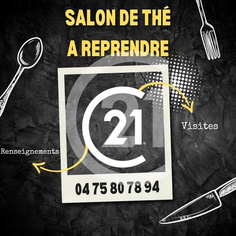 Café-Salon de thé à vendre - 50.0 m2 - 26 - Drome