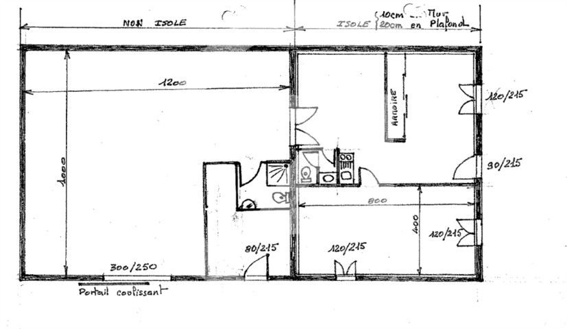Local d'activité à louer - 190.0 m2 - 26 - Drome